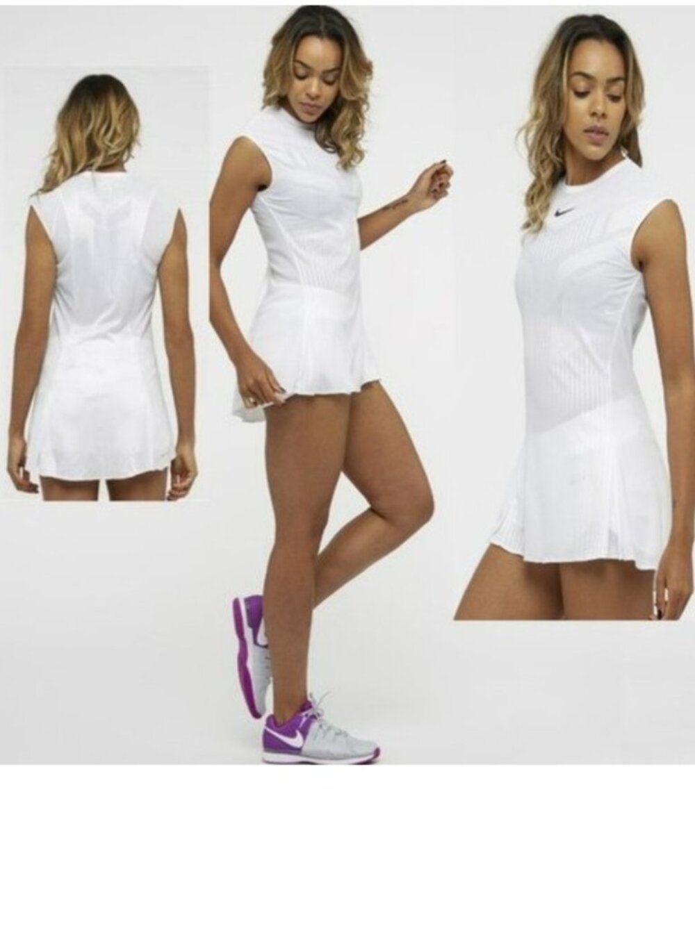 Nwt Nike Court Tennis Dress Pleated Skirt XS